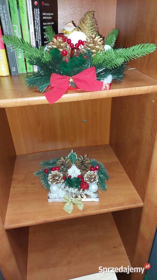 Wianki świąteczne stroiki Boże Narodzenie Poznań