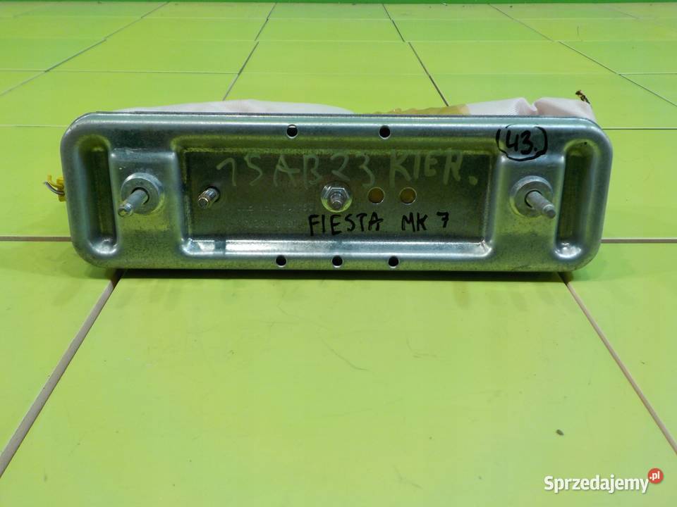 FORD FIESTA MK7 LIFT 10 B 14r HB 5D AIRBAG Poduszki powietrzne mazowieckie Suków