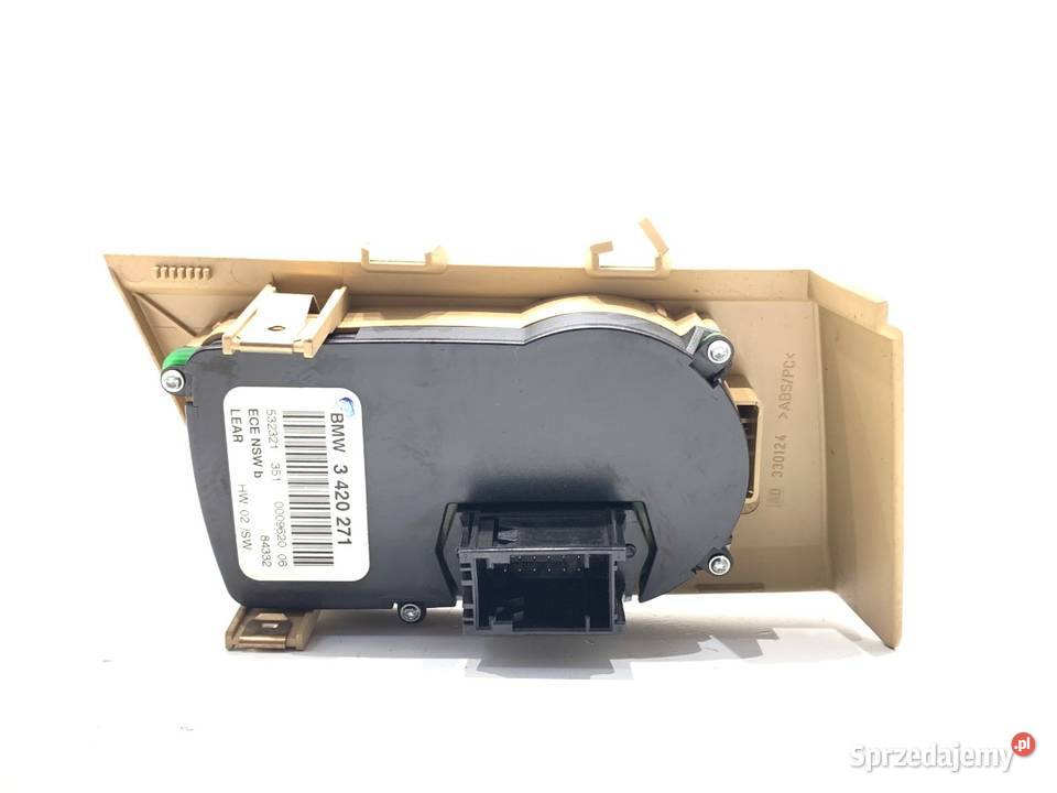 WŁĄCZNIK ŚWIATEŁ BMW E83 3420271 0311 PRZYCISK Włączniki, sterowniki