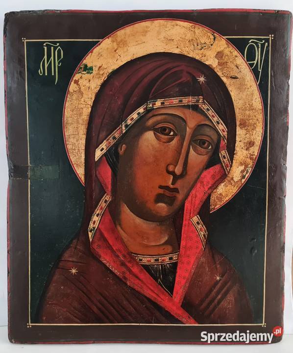 Ikona Matka Boża XVIII wiek 0216