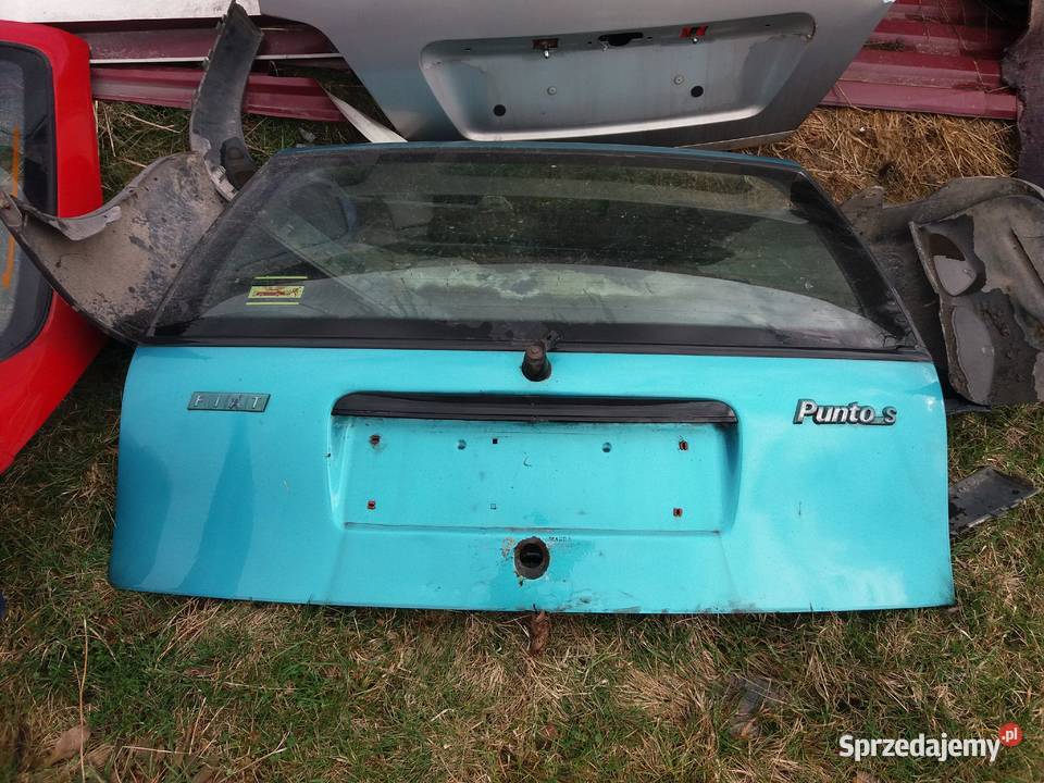 Klapa bagażnika Fiat Punto I 9399 Green Valley Rok produkcji 1996 Kraków