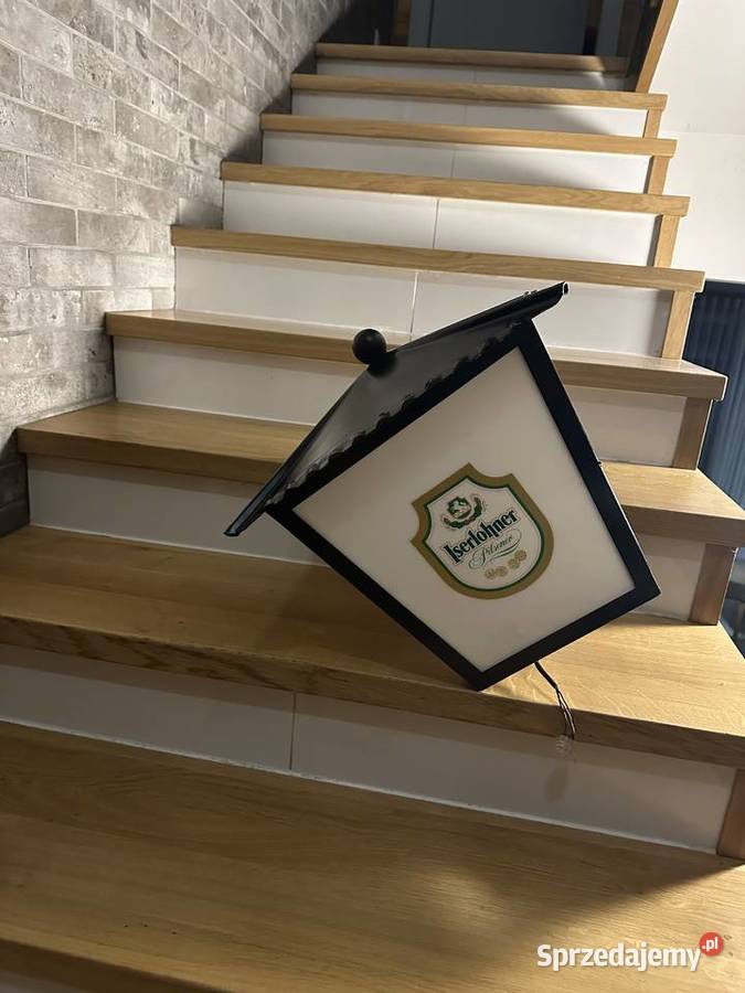 Lampa reklamowa kinkiet piwny Żory