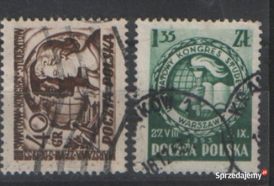 Zn Fi 673 4 kas 1953 Filatelistyka Gliwice sprzedam