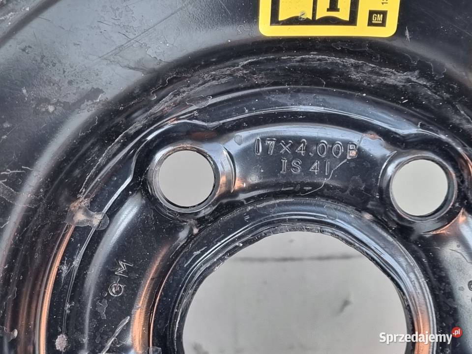 KOŁO DOJAZDOWE Opel Insignia A dojazdówka 12570 lubelskie Chełm