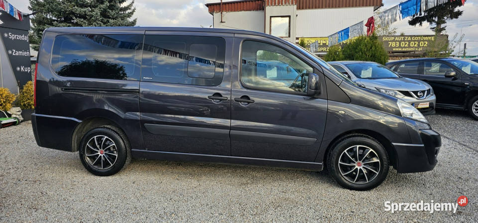 Fiat Scudo LONG 2X DRZWI 20HDI NawiewyPanorama ABS