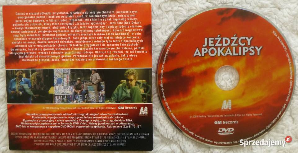 Film DVD Jeźdźcy Apokalipsy Warszawa