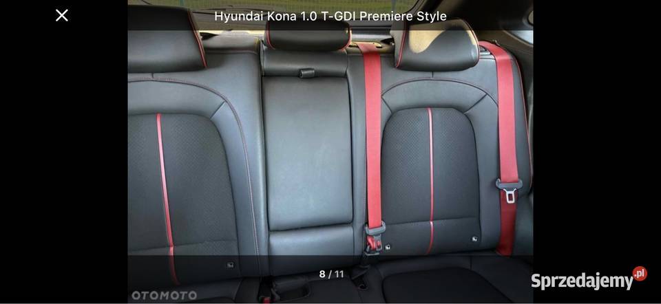 Hyundai kona 1 właściciel światła przeciwmgielne