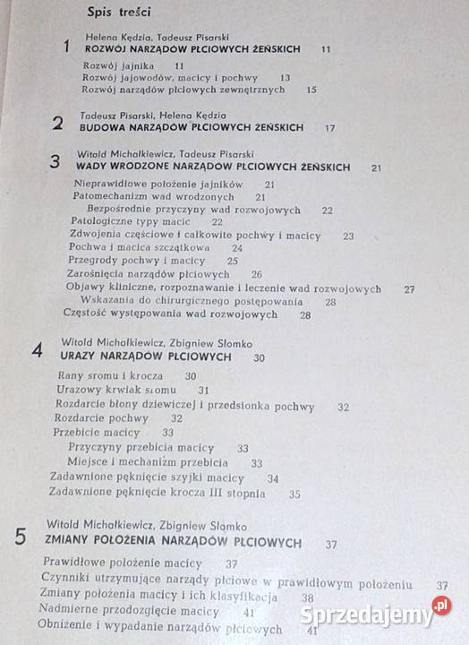 Podręcznik ginekologii studentów Witold Chełm