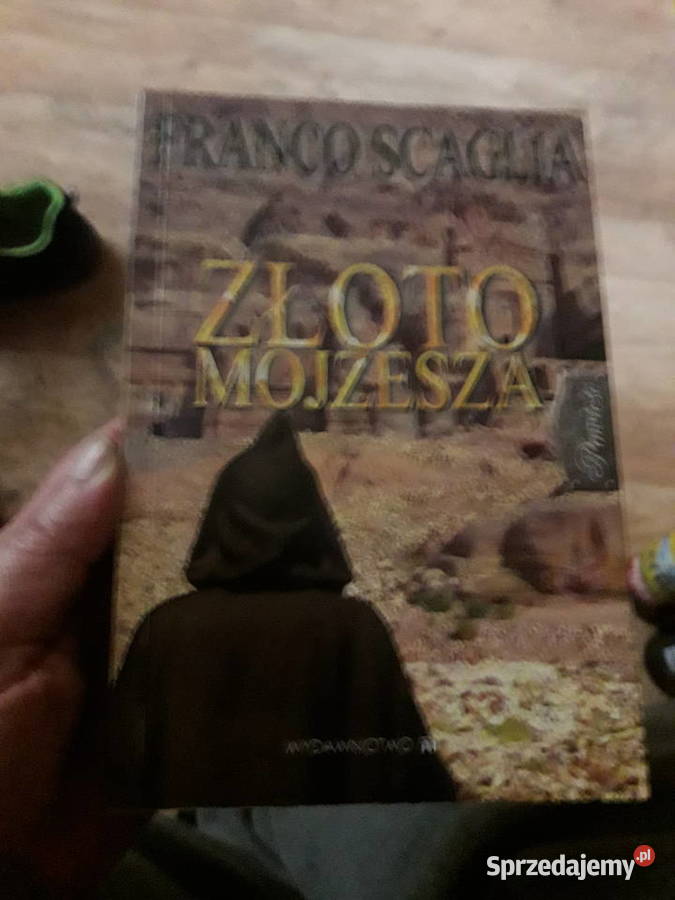 Złoto Mojżesza Scaglia Franco kryminały mazowieckie