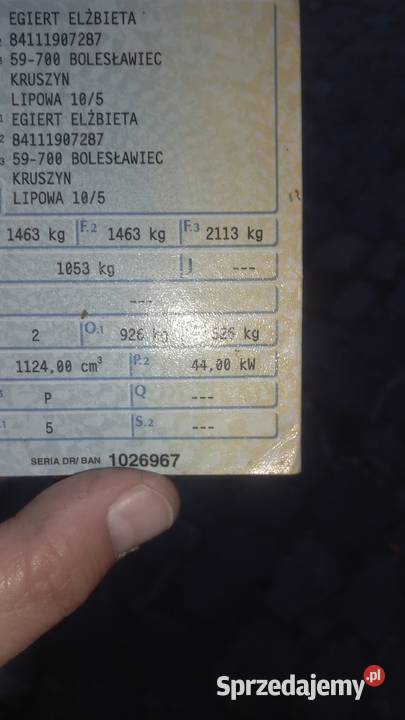 Alternator citroen 11 benzyna Saxo C3 peugot Wrocław