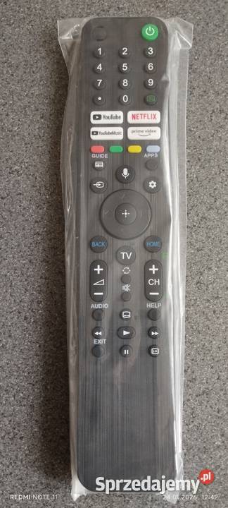 Nowy pilot do tv Sony