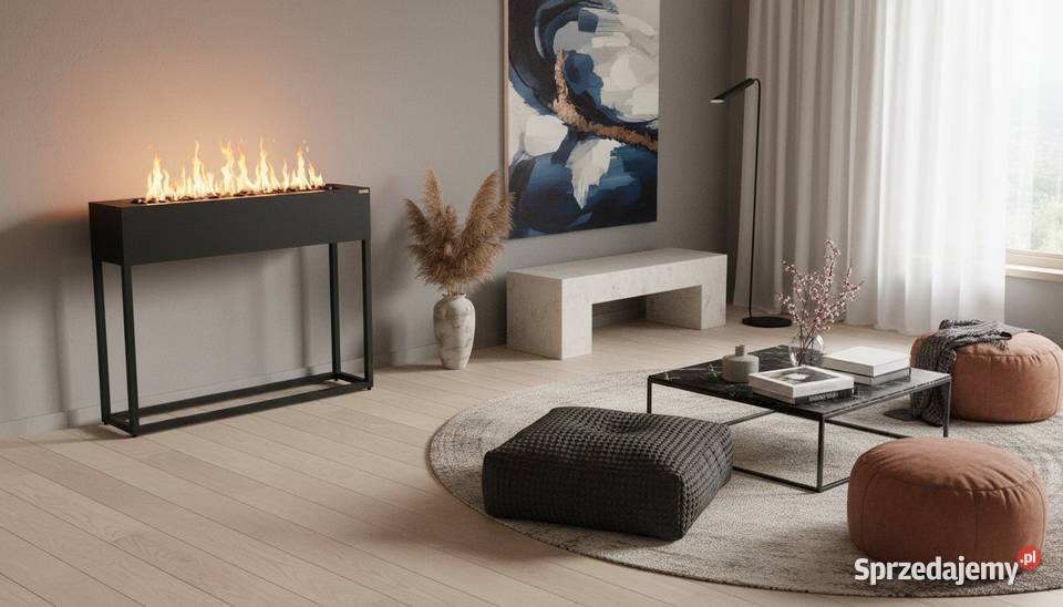 Stelaż biokominek pod palnik wkład palenisko Jeżowe