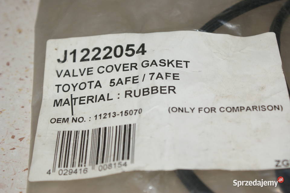 USZCZELKA POKRYWY ZAWORÓW TOYOTA J1222054 mazowieckie