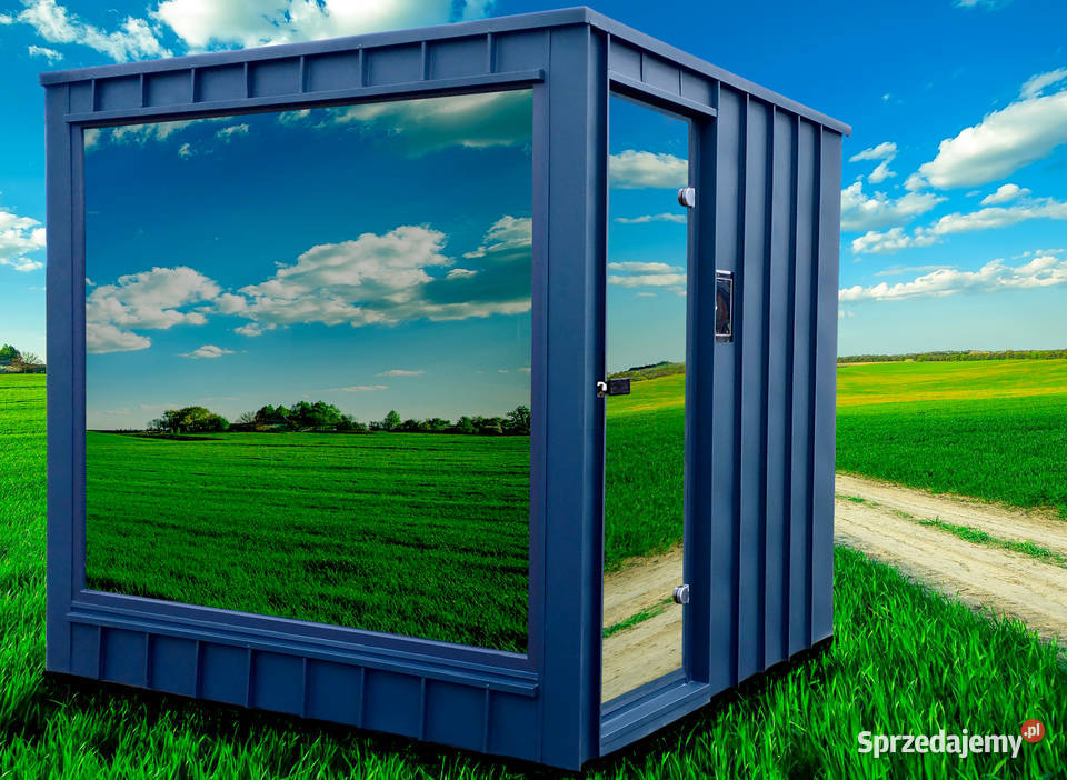 SAUNA ogrodowa KWADRATOWA Domek 230x230 OKNO Nowy Targ