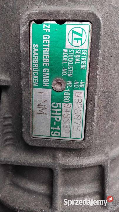 skrzynia do Passata b5 Audi automat ZF 5HP19 Leszno