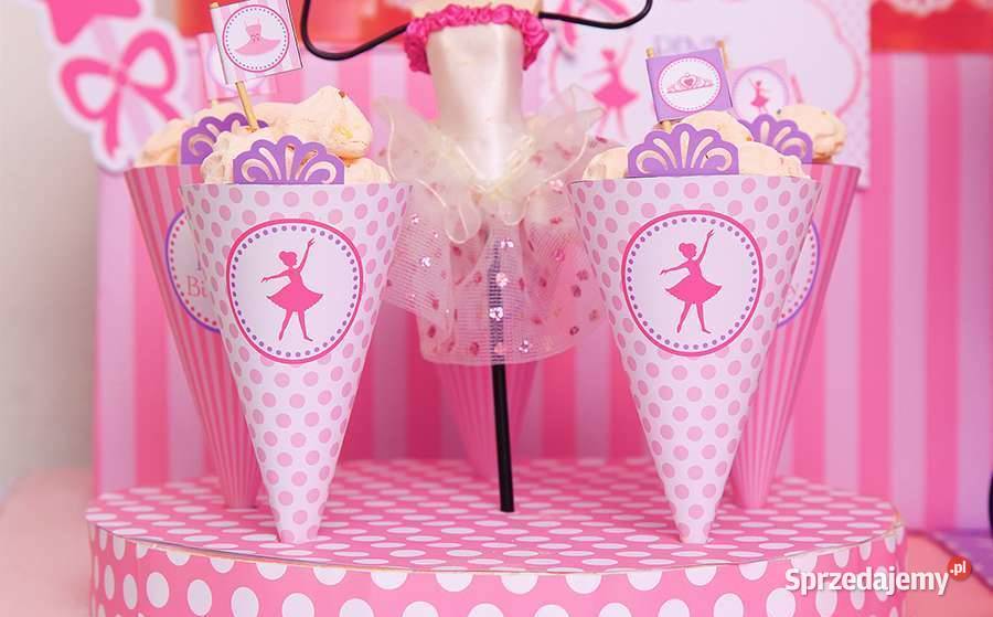 Balet Baletnica Ballerina szablony urodziny Poznań sprzedam