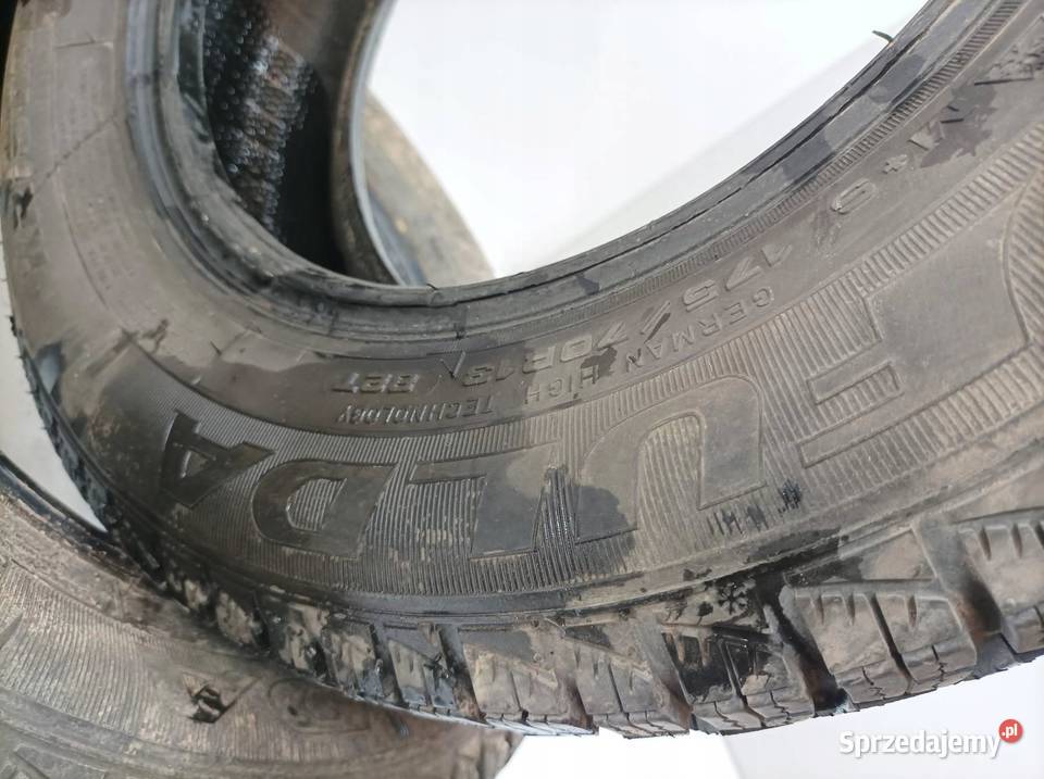 2x OPONA ZIMOWA FULDA MONTERO 17570R13 1718620