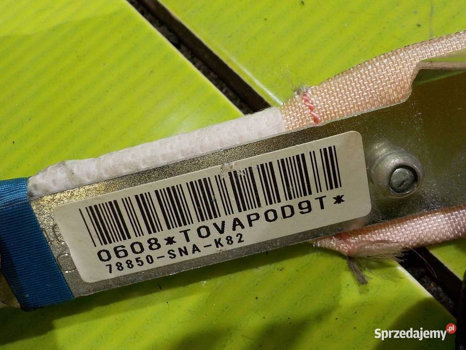 CIVIC VIII 08r SEDAN kurtyna powietrzna lewa Suków