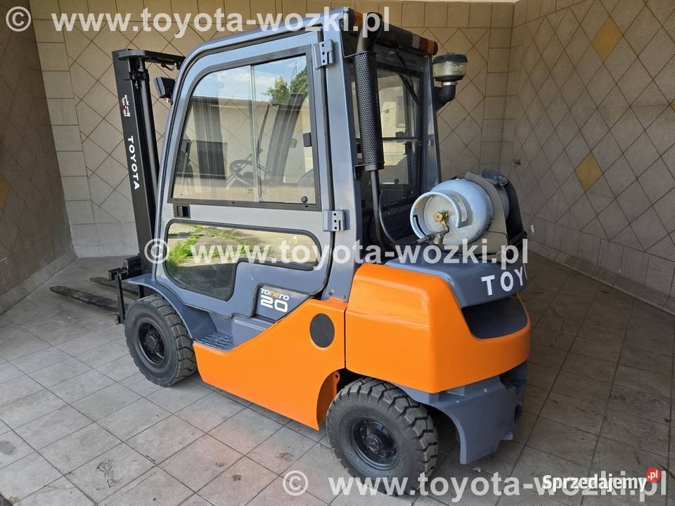 Wózek Widłowy TOYOTA 8FG25 Kabina wolny skok Mysłowice