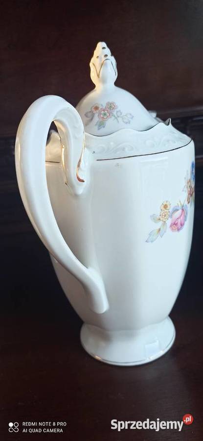 Dzbanek do kawy KPM Germany Syg z lat 1925 1945 Porcelana i szkło pomorskie Gdańsk