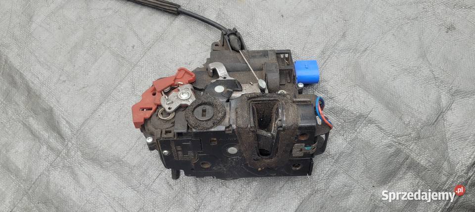 SKODA FABIA II ZAMEK DRZWI LEWY TYŁ 6 PIN Części samochodowe Ruda Śląska