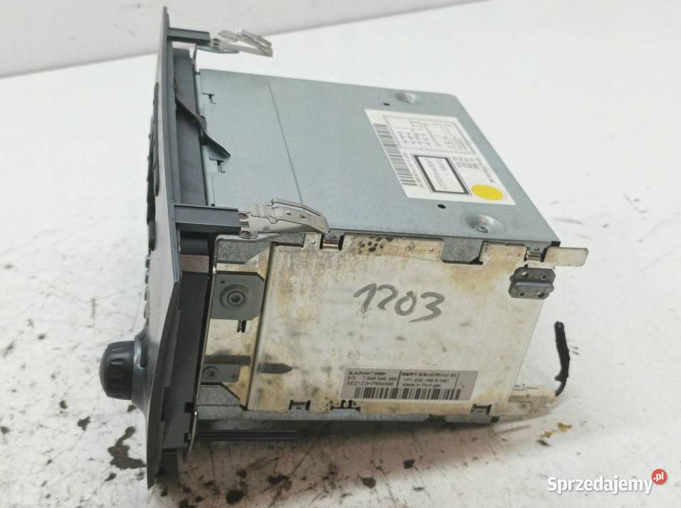 RADIO 1P1035186B Seat Leon II 20052012 Sprzęt audio fabryczny