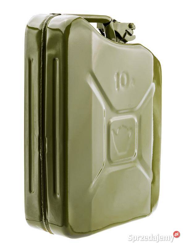 Kanister jednokomorowy 10l metalowy 1434610 Opalenica sprzedam