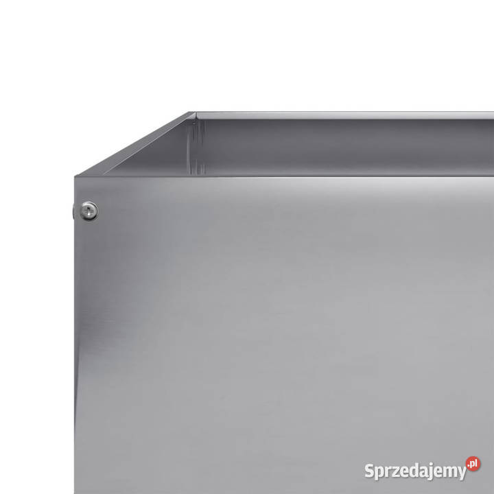 Podwyższona donica 100x100x185 stal Warszawa