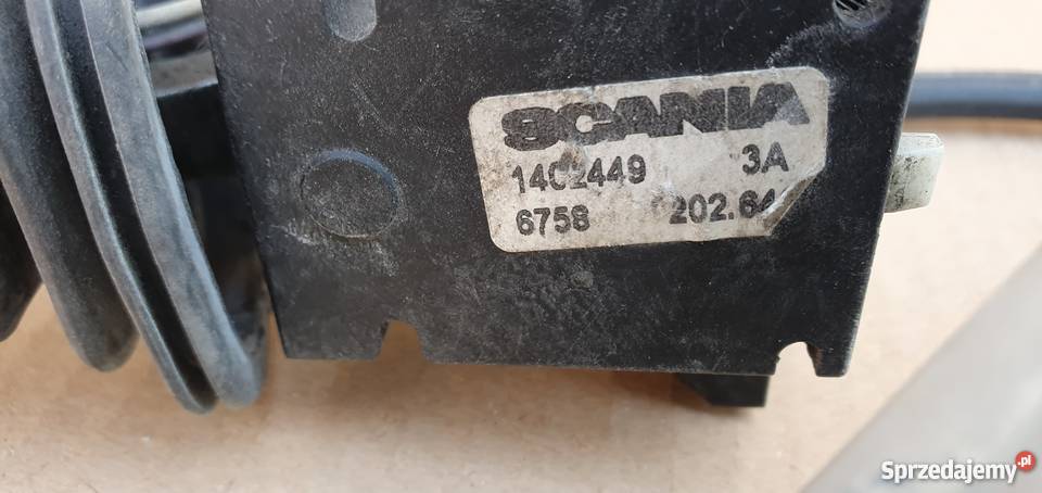 MANETKA PRZEŁĄCZNIK ŚWIATEŁ SCANIA 1402449 Bieleń