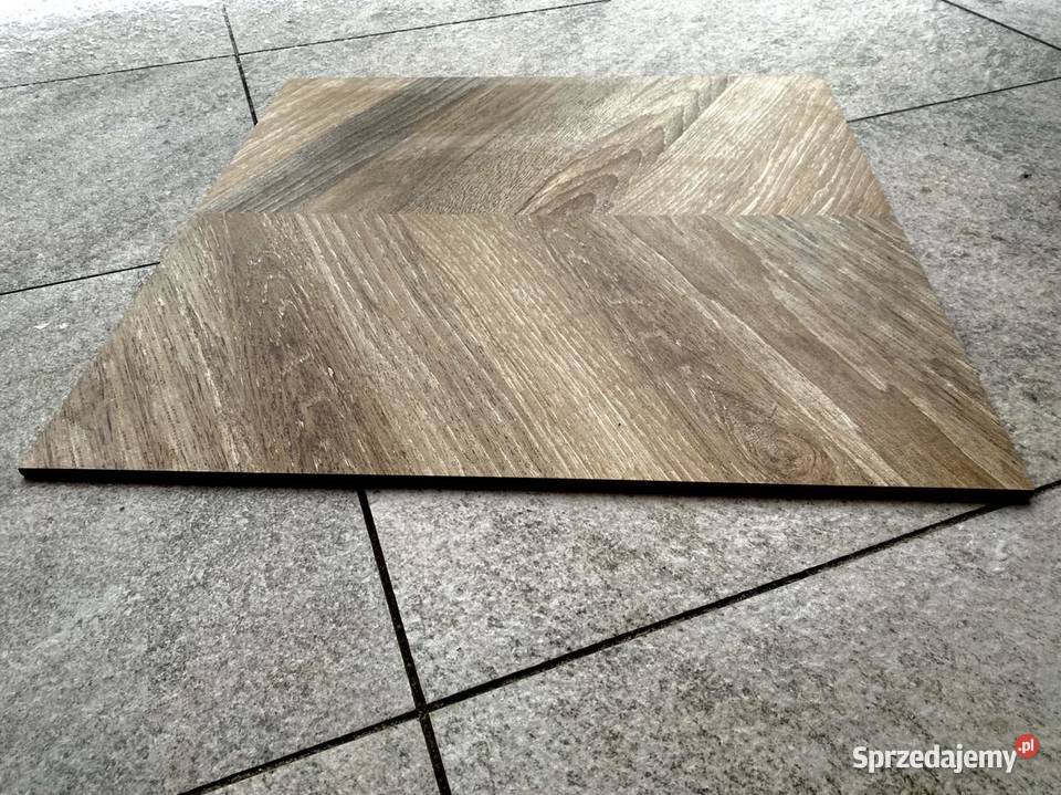F Okazja Gres HERRINGBONE WOOD BROWN 598x598 Warszawa sprzedam