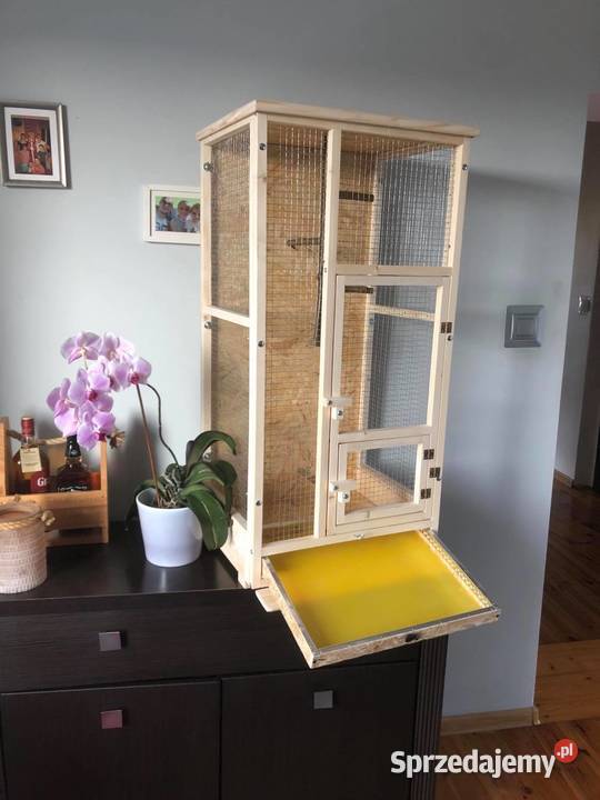 Klatka drewniana ptaków egzotycznych Myszków