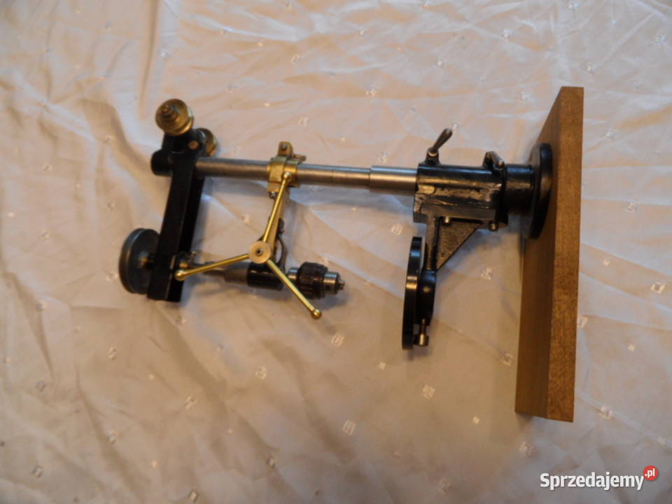 Wiertarka stołowa zegarmistrzowska przedwojenna lubelskie Lublin