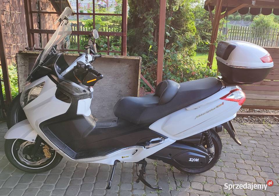 Skuter Sym Maxsym 400 2011r kufry Nisko