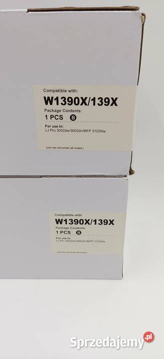 Toner do HP 139X W1390X z chipem mazowieckie Ząbki sprzedam