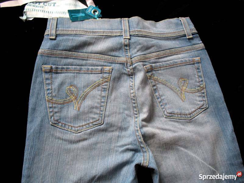 DŻINSY JEANS SPODNIE DŁUGIEEE 38 M biodra 92 Długie