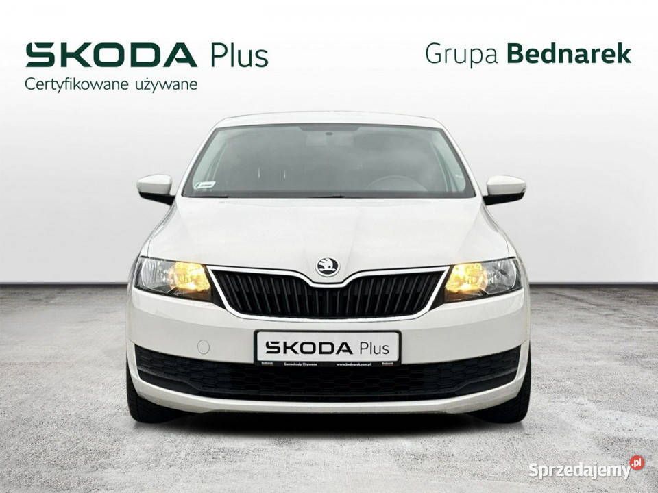 koda RAPID Bezwypadkowy Salon Polska Serwis ASO 95740km Łódź