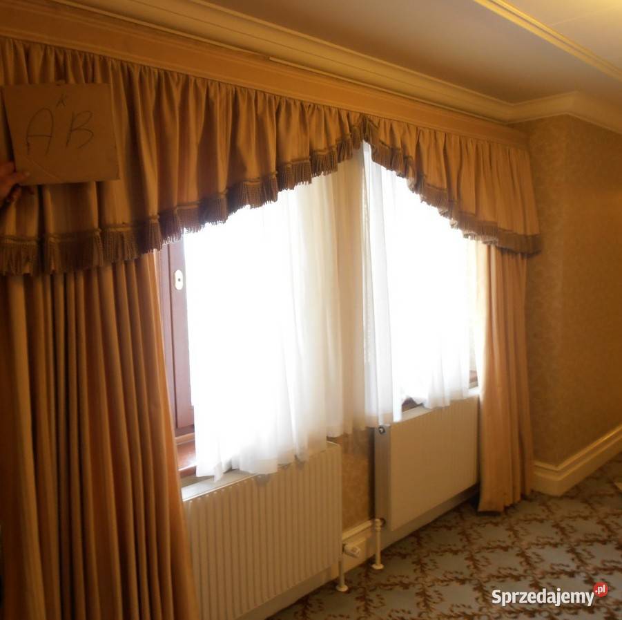 Wyprzedaż Zasłony z hotelu 5gwiazdkowego Pozostałe Słupno