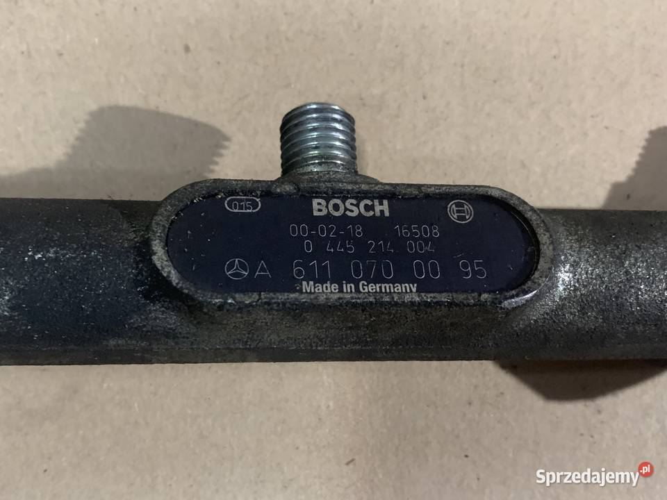 A6110700095 listwa wtryskowa 22 cdi Mercedes c Szczecin