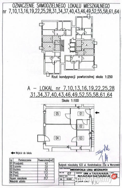 38m2 2 pokoje M2 Bródno KW Kredyt Warszawa sprzedam