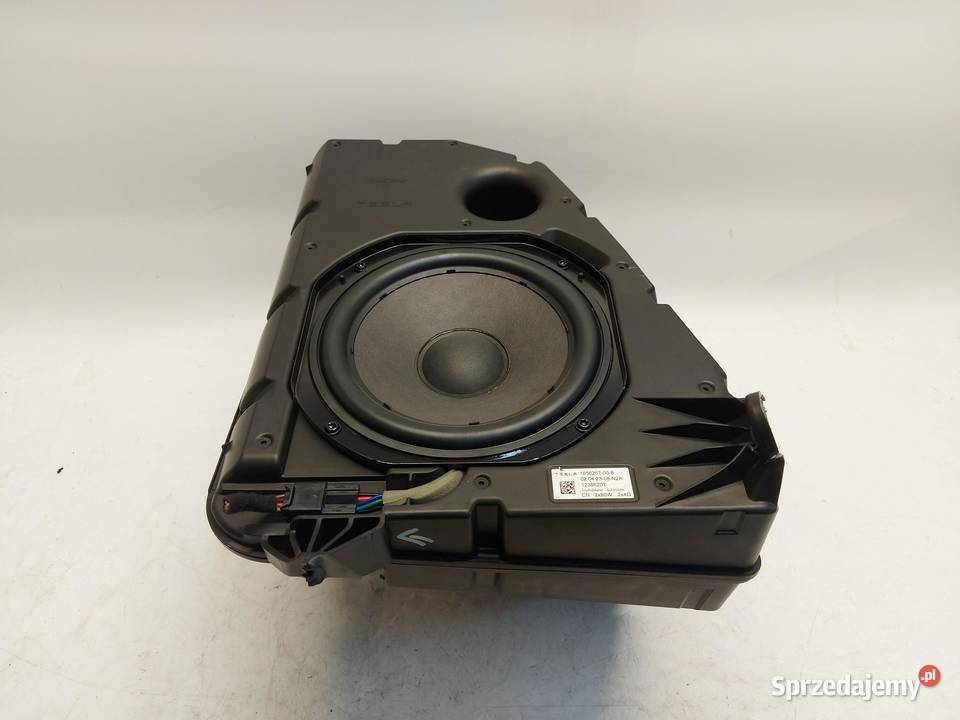 TESLA MODEL Y 2023r Głośnik subwoofer 165626700B osobowe Sprzęt audio fabryczny