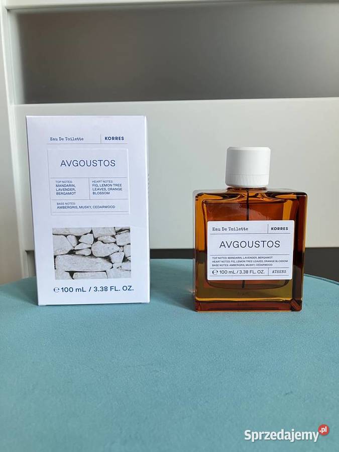 Nowa perfuma woda toaletowa Korres Avgoustos Nisko