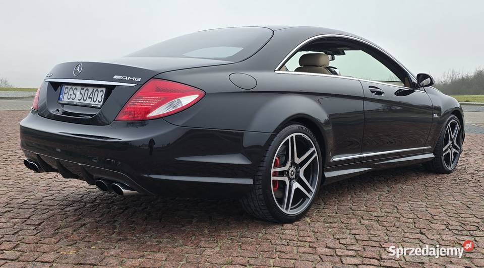 Mercedes CL 63 AMG C216 525 2009r zarejestrowany automatyczna Gostyń
