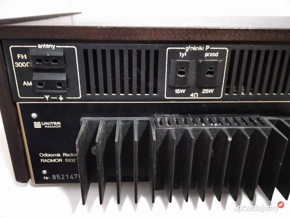 WZMACNIACZ UNITRA RADMOR 5102 TE KLASYK łódzkie Pabianice