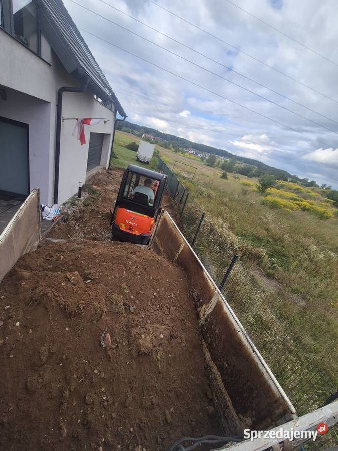 Usługi brukarskie kostka brukowa transport piach Barczewo prace ogrodowe