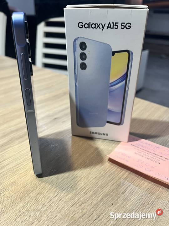 Samsung Galaxy A15 128 GB stan perfekcyjny nowy Telefony komórkowe śląskie Przeczyce