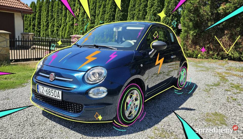 Fiat 500 12 69 2016 KLIMA sprowadzony Zamość