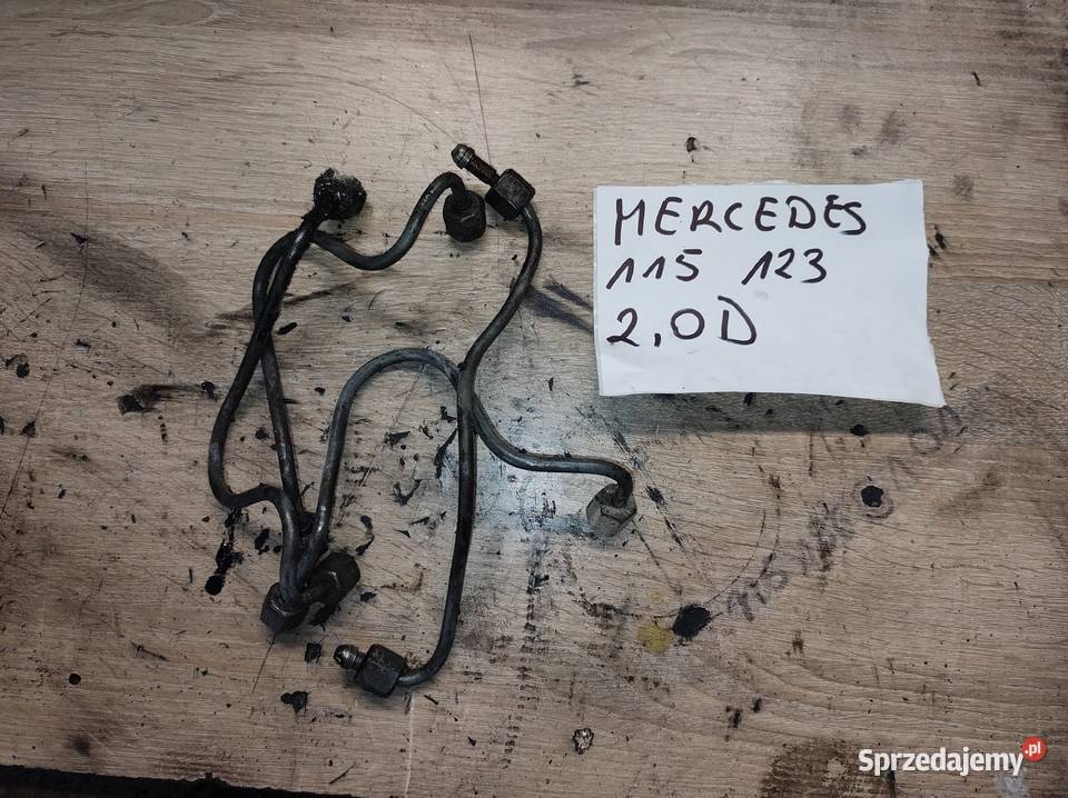MERCEDES MB100 T1 123 115 Przewody wtryskowe 20d osobowe