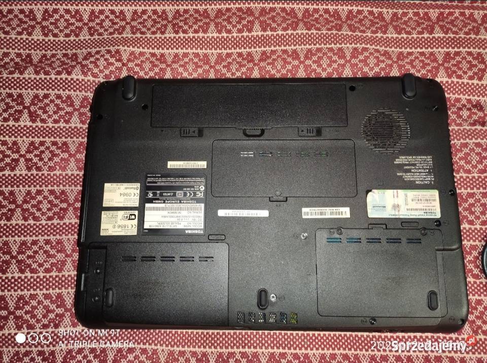 Toshiba A350D Satellite zasilacz komputer zachodniopomorskie Kołobrzeg