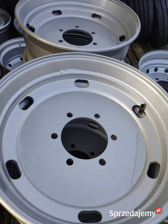 Koła do przyczepy rolniczej 195 6 otworów piasta Kolbuszowa