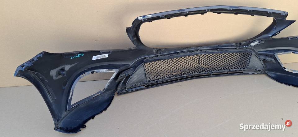 MERCEDES CKLASA W205 LIFT ZDERZAK PRZÓD PRZEDNI Bieleń